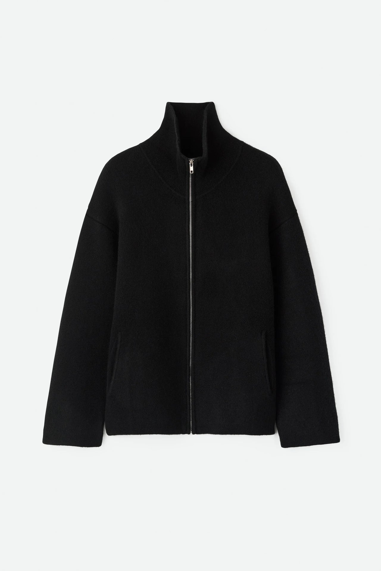 Double Knit Cardigan Black