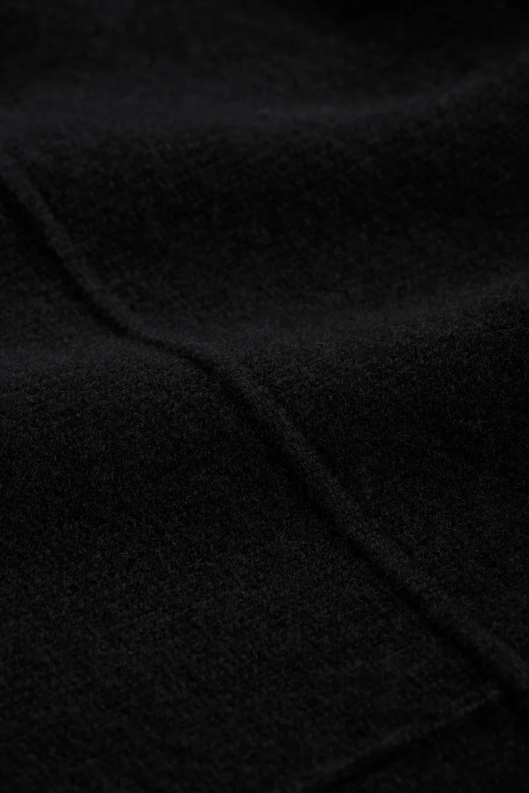 Double Knit Cardigan Black