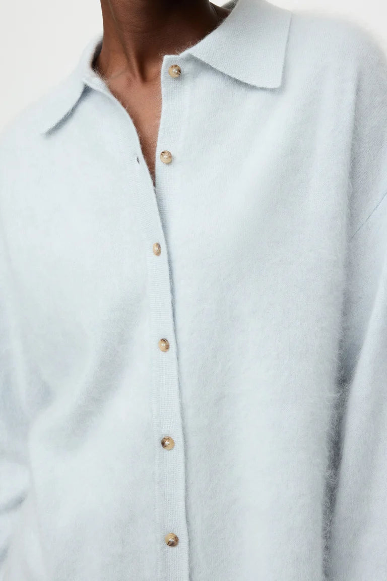 Brushed Shirt Ice Blue