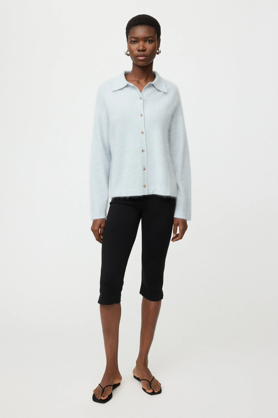 Brushed Shirt Ice Blue