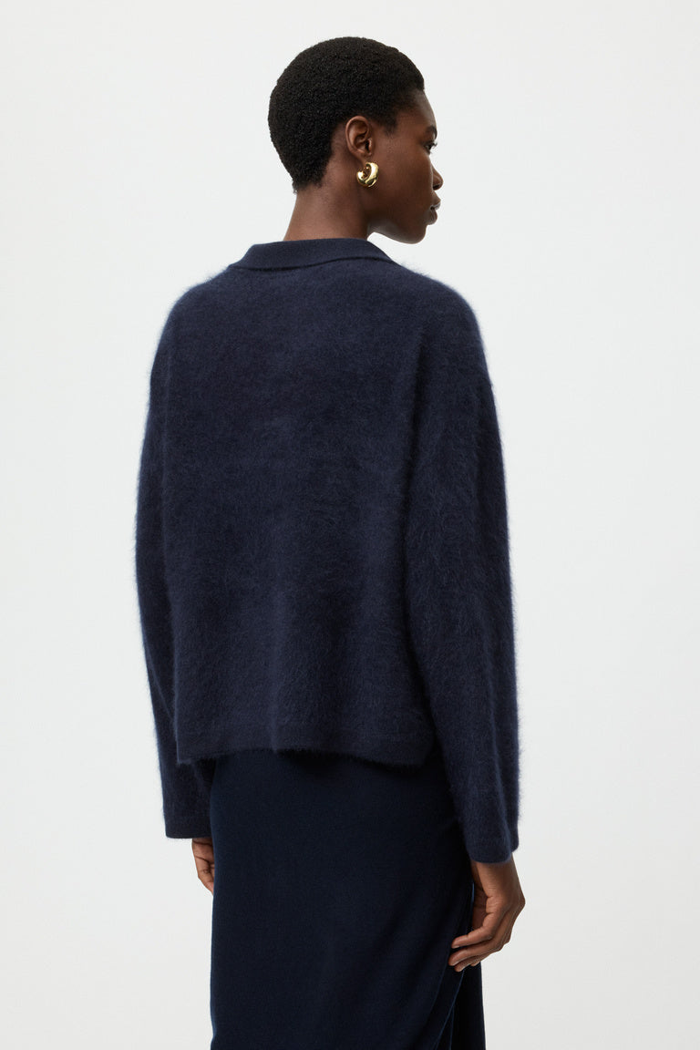 Brushed Shirt Navy