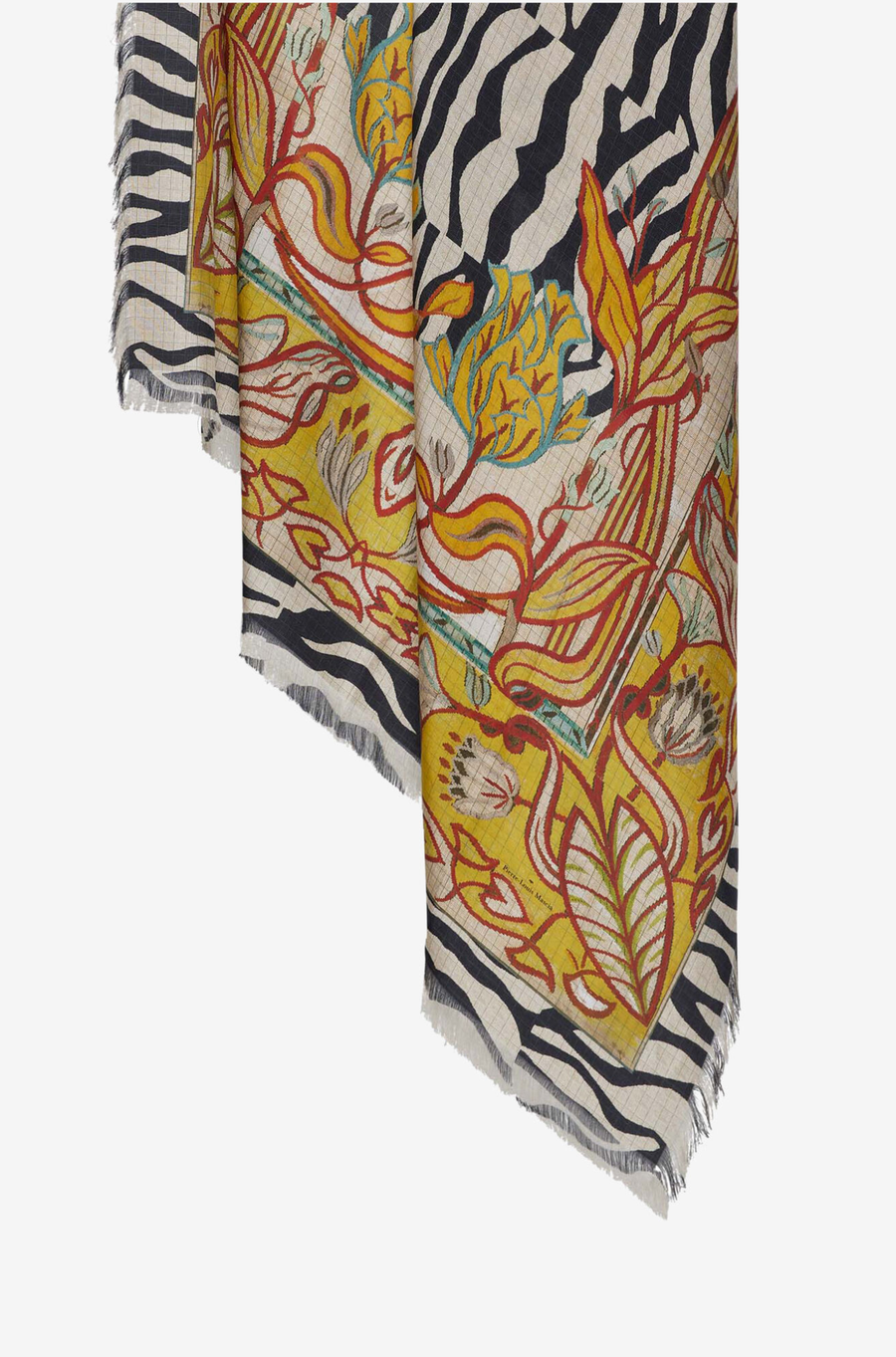 Aloe Scarf 135x195 Tribale Chiaroscuro