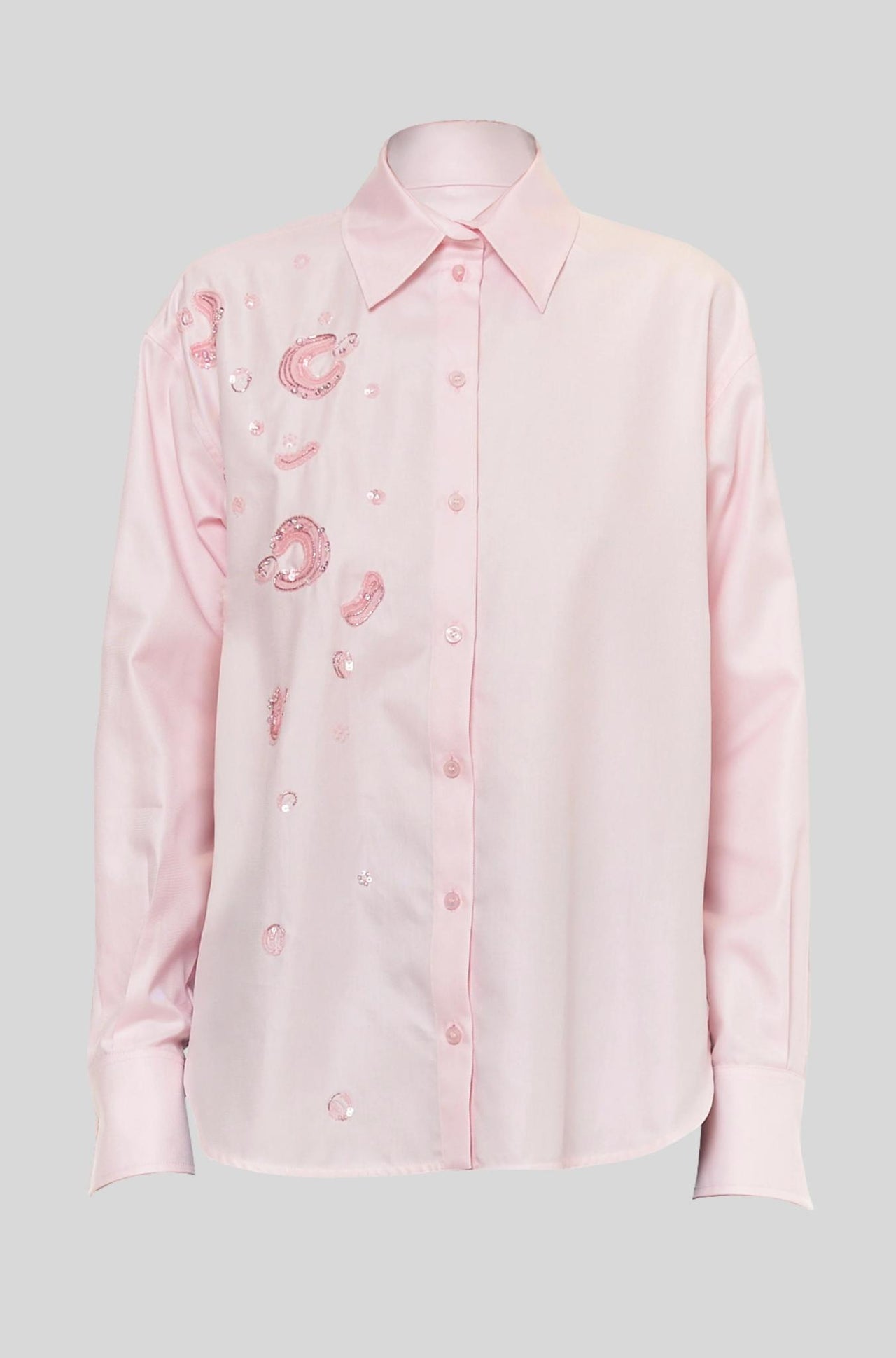 Crookd Classic Shirt Quartz Rose-Tops-Des_Phemmes-Debs Boutique