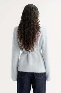 Thumbnail for Brushed Cardigan Light Blue-SWEATERS & CARDIGANS-Soft Goat-Debs Boutique