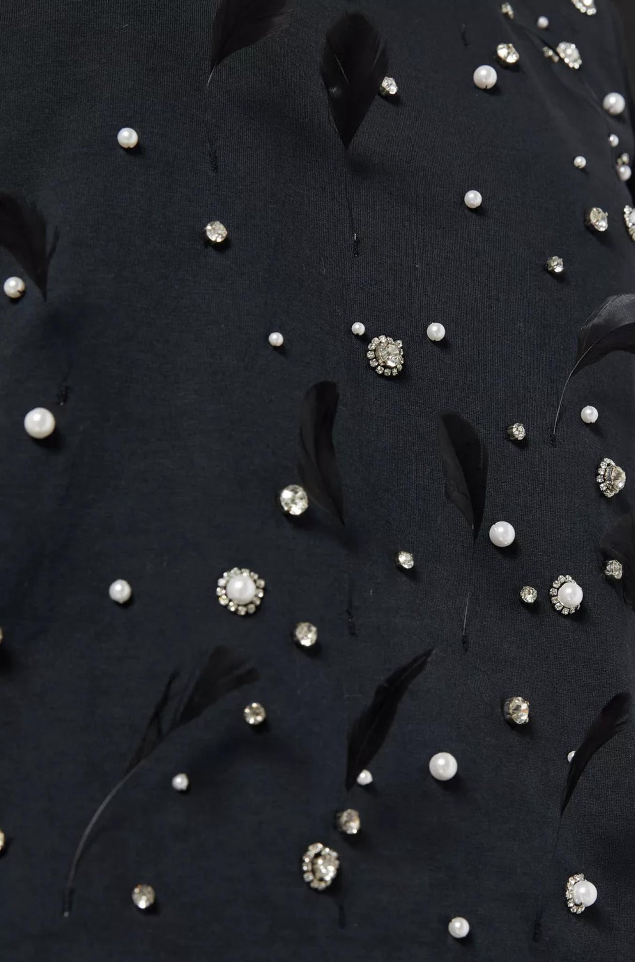 Classic T-Shirt Noir-Tops-Des_Phemmes-Debs Boutique