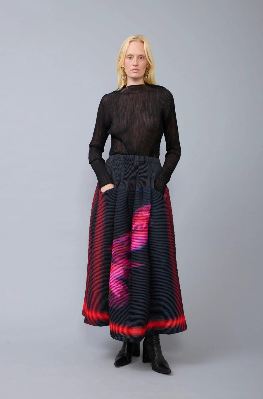 Kenza Skirt in Paige-SKIRTS & SHORTS-Julia Heuer-Debs Boutique