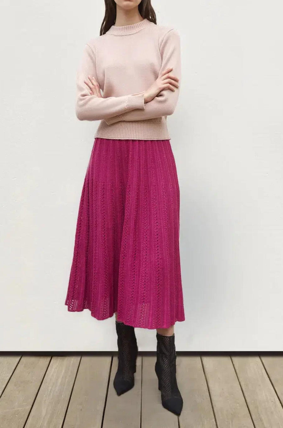 MONICA Skirt in Bougainvillier-Skirt-Molli-Debs Boutique