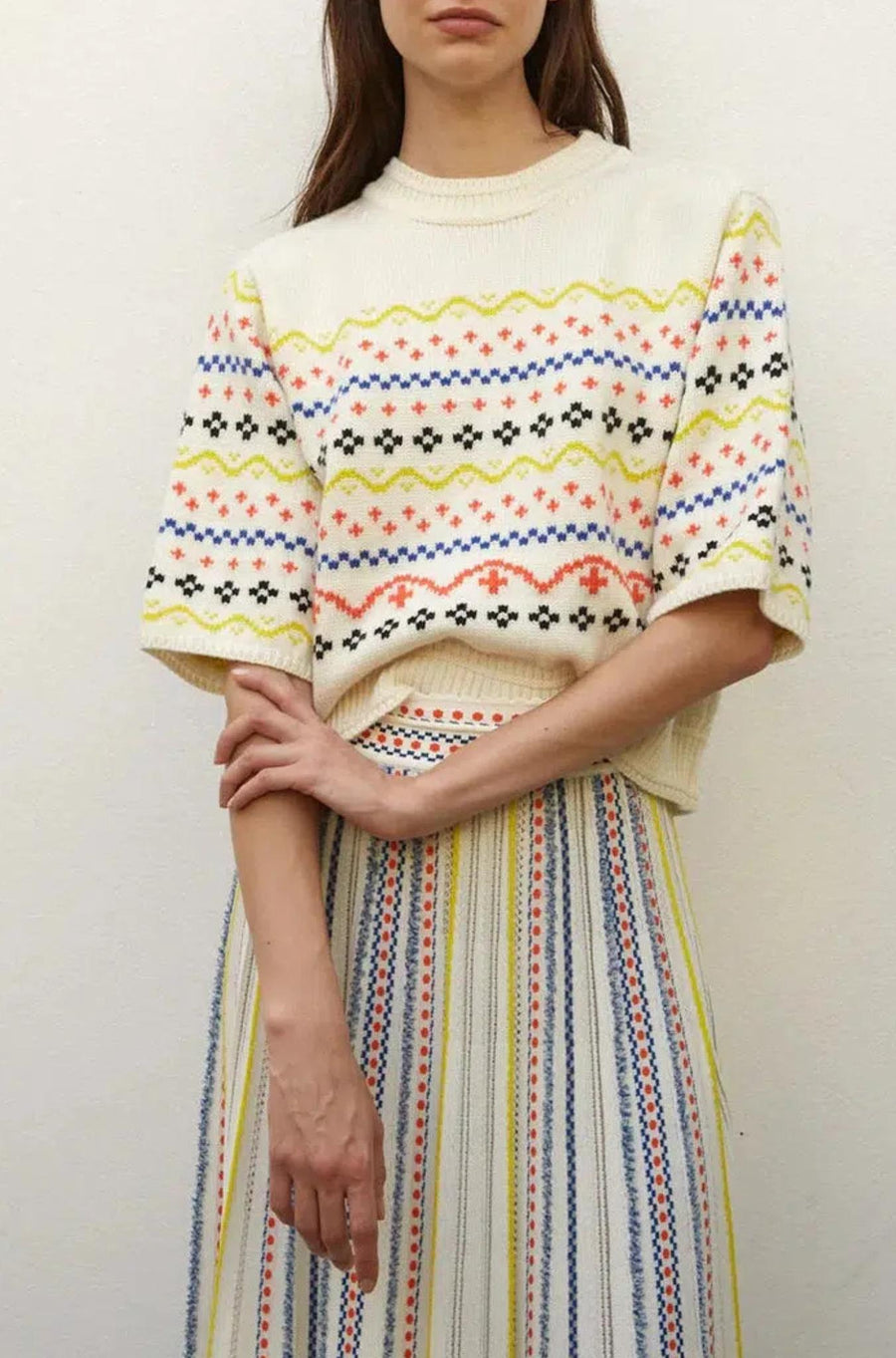 THEODORE Top in Milk-Top-Molli-Debs Boutique