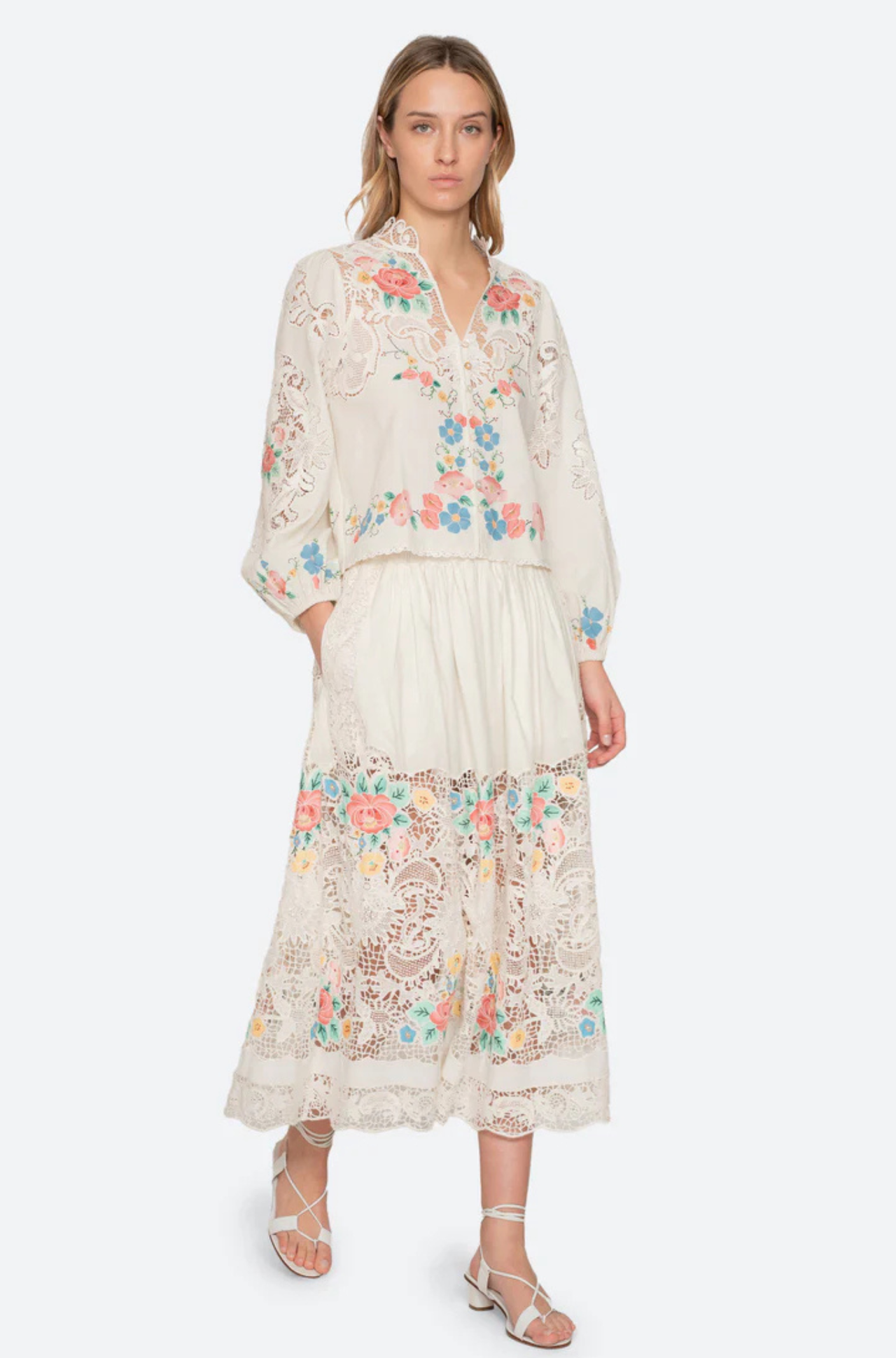 Astrid Embroidery Blouse