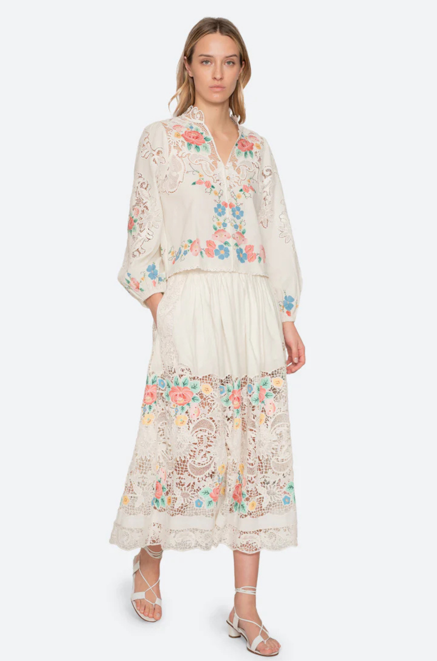 Astrid Embroidery Blouse