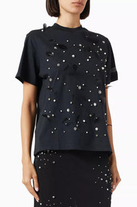 Thumbnail for Classic T-Shirt Noir-Tops-Des_Phemmes-Debs Boutique