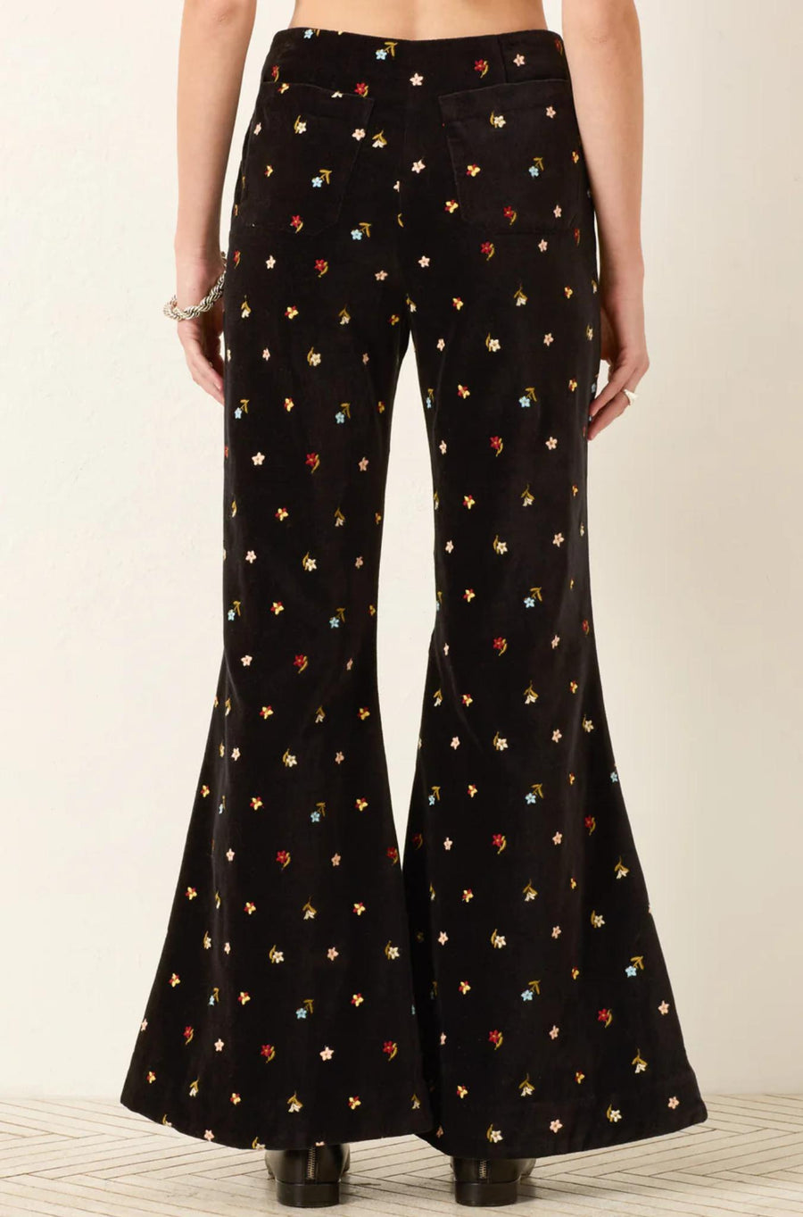 Charlie Onyx Bouquet Pant-Pants-ALIX OF BOHEMIA-Debs Boutique