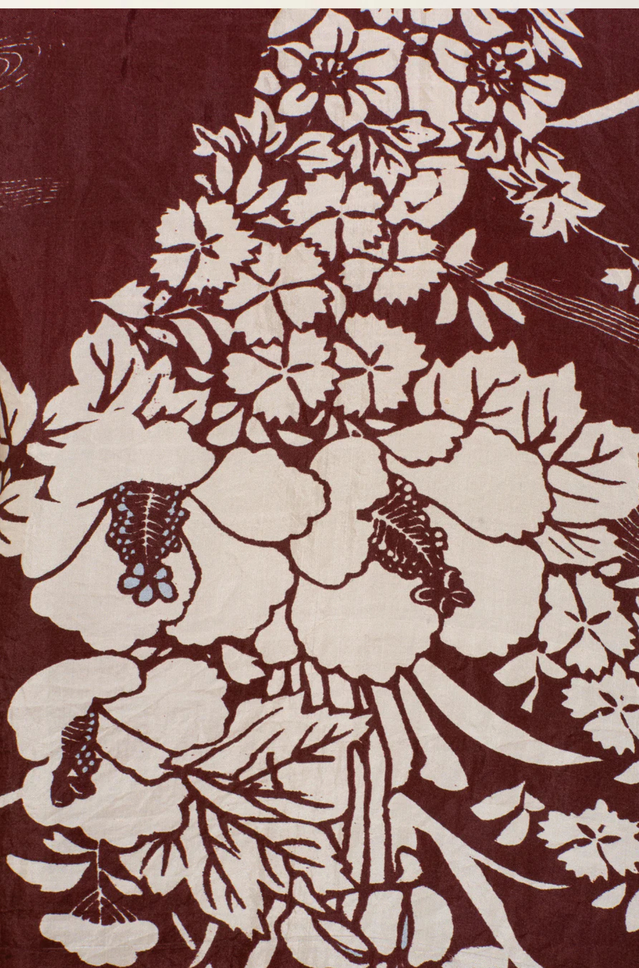 Emery Auburn Spoke Silk Shirt