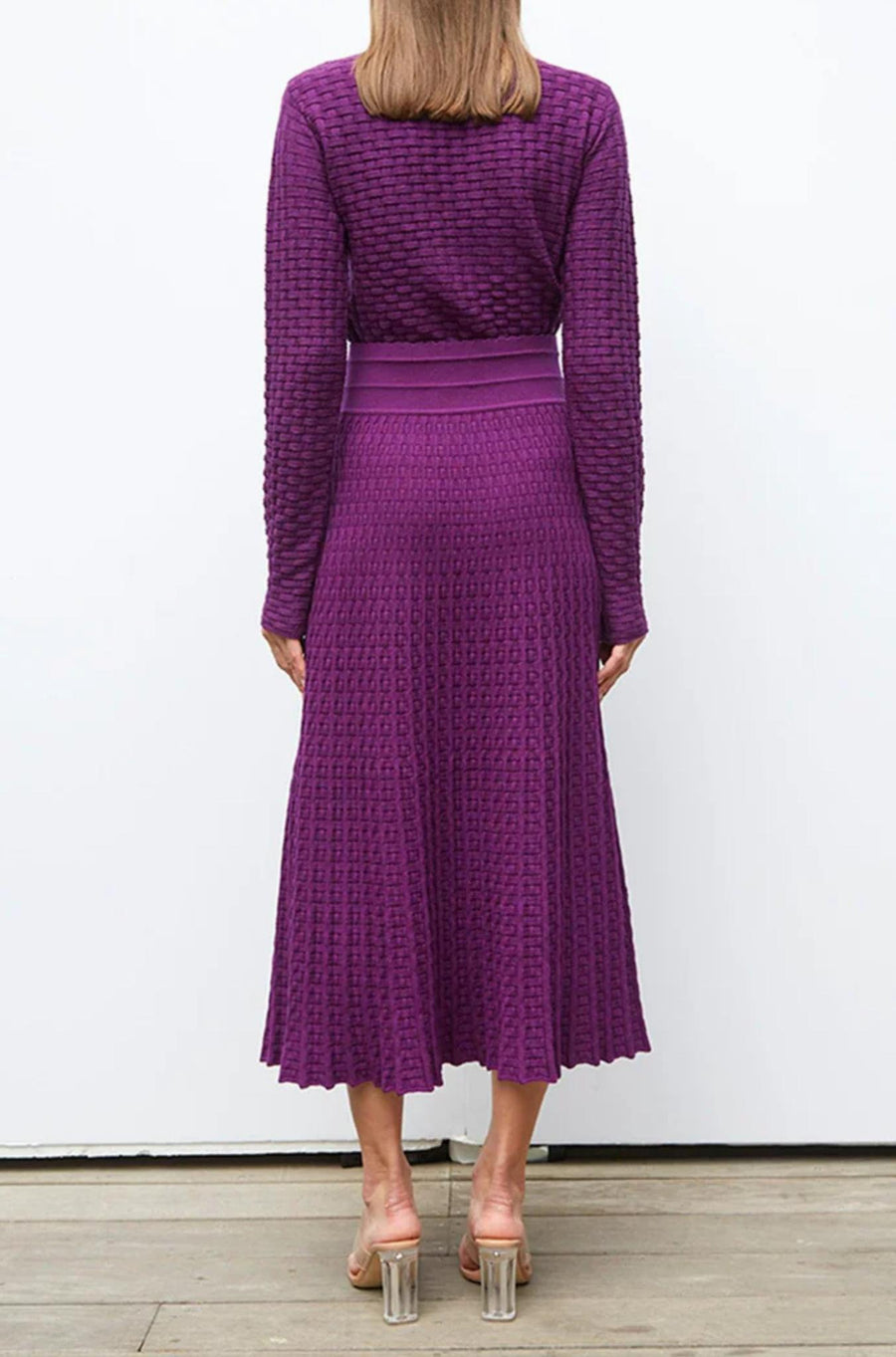 Touareg Delicate Braid Stitch Knit Top-Top-Molli-Debs Boutique