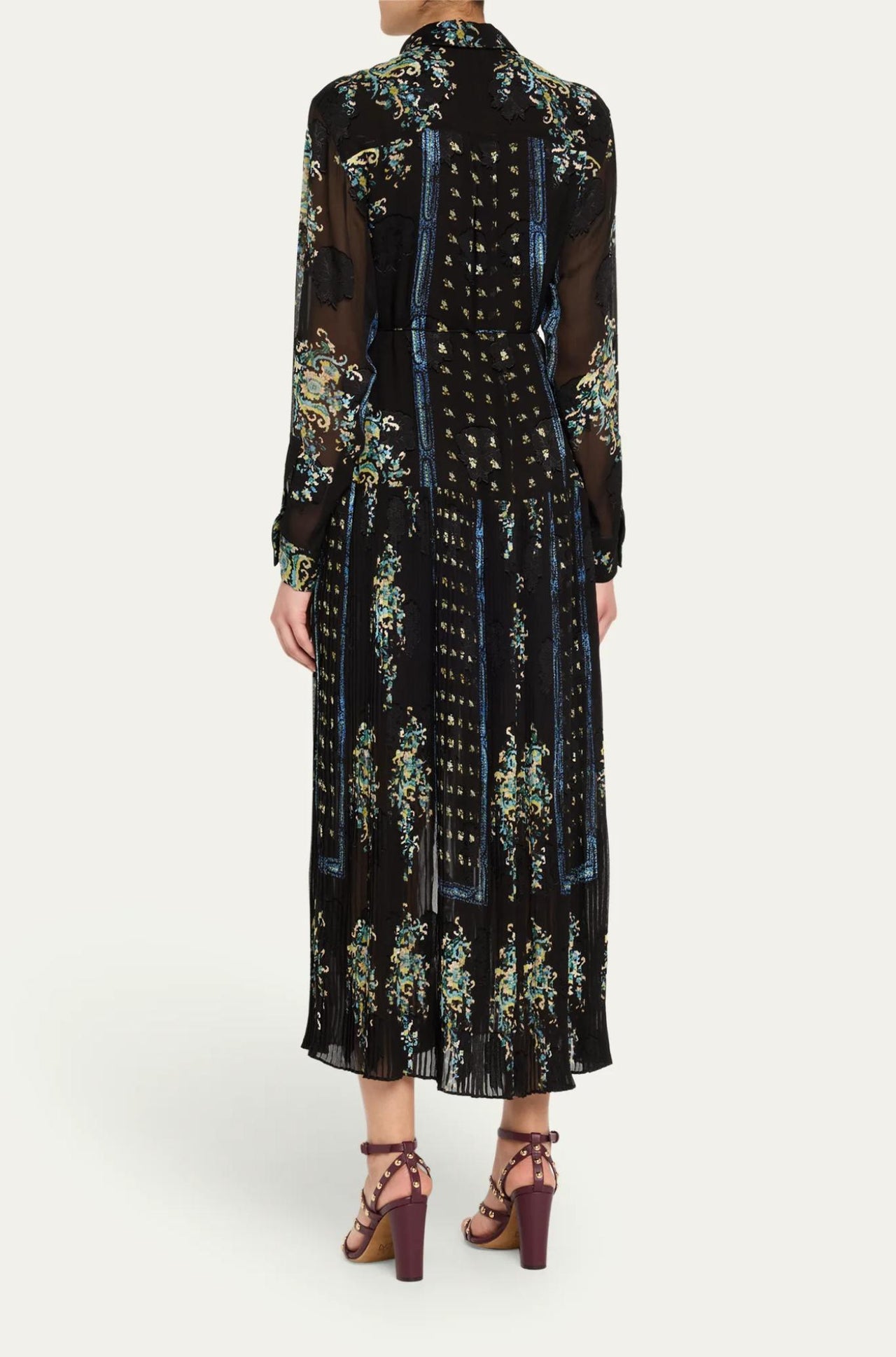 Emilie Drop Waist Long Sleeve Shirt Dress-Dresses-Ulla Johnson-Debs Boutique
