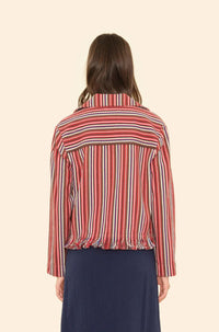Thumbnail for Onyx Stripe Garett Jacket-JACKETS & OUTERWEAR-Xirena-Debs Boutique