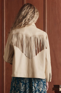 Thumbnail for The Leather Fringe Jacket
