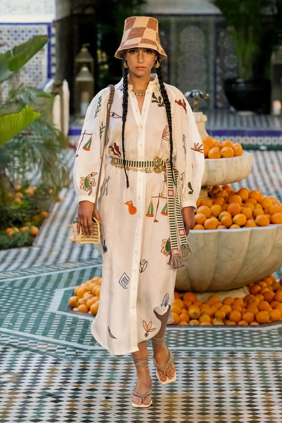 Mina Embroidered Shirtdress-Dress-Alemais-Debs Boutique