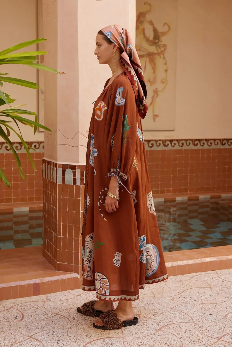 Laurence Tie Front Shirtdress-Dress-Alemais-Debs Boutique