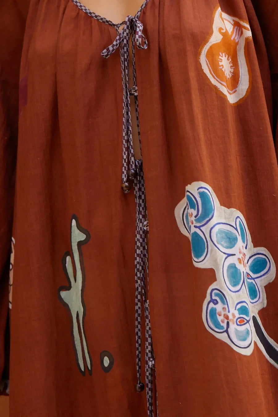 Laurence Tie Front Shirtdress-Dress-Alemais-Debs Boutique