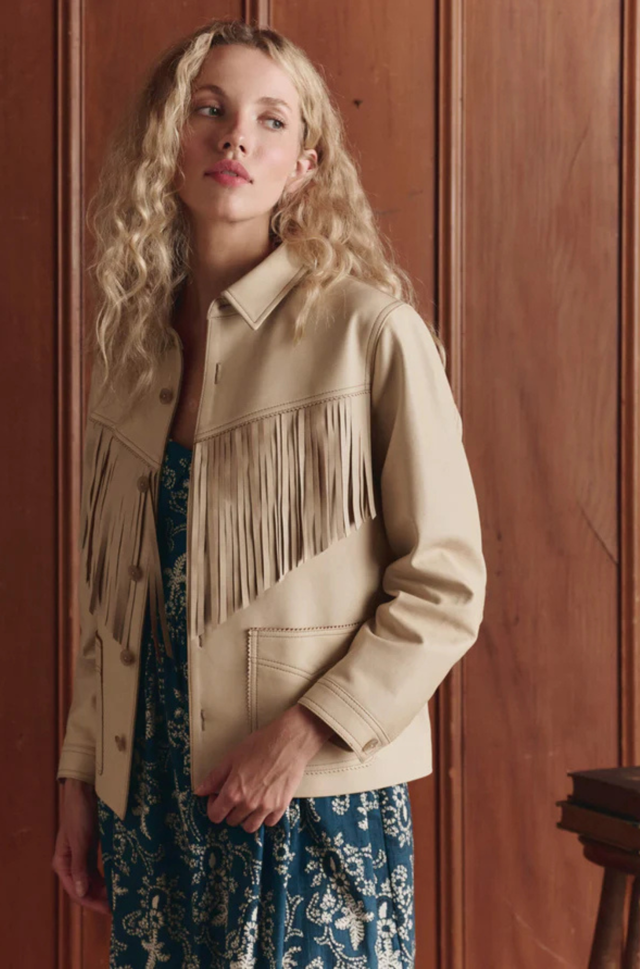 The Leather Fringe Jacket