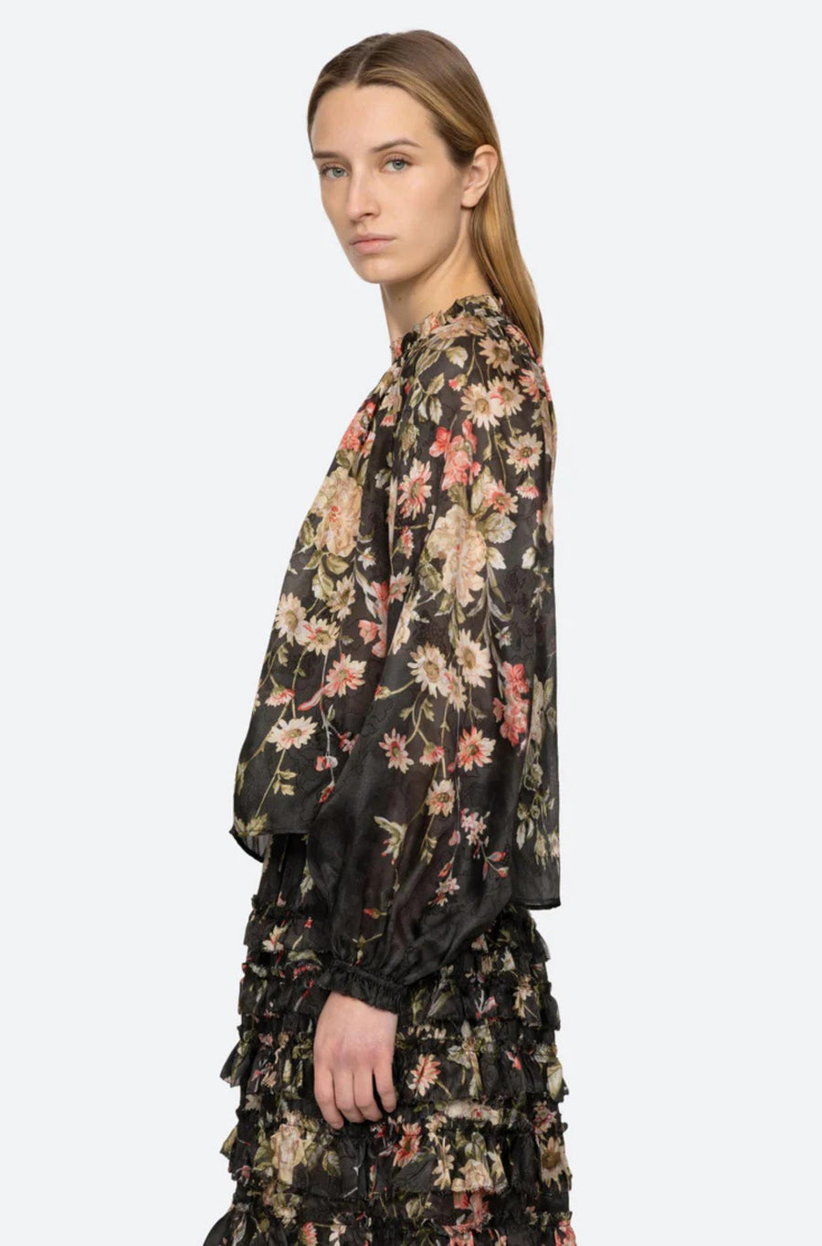 Jolie Print Top-Top-Sea New York-Debs Boutique