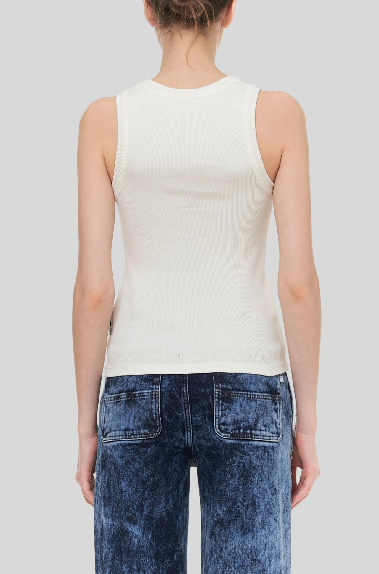 Classic Tank Top Creme-Tops-Des_Phemmes-Debs Boutique