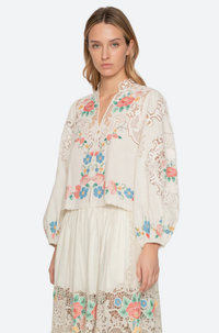 Thumbnail for Astrid Embroidery Blouse