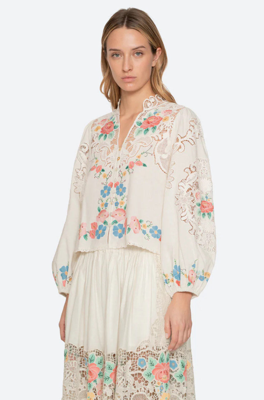 Astrid Embroidery Blouse