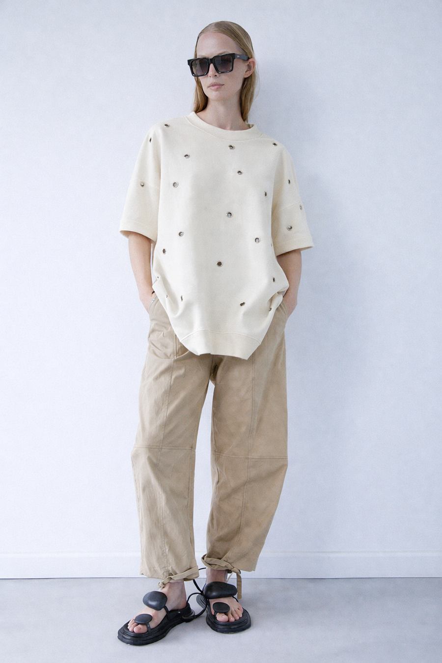 Sweat Eyelot T-Shirt