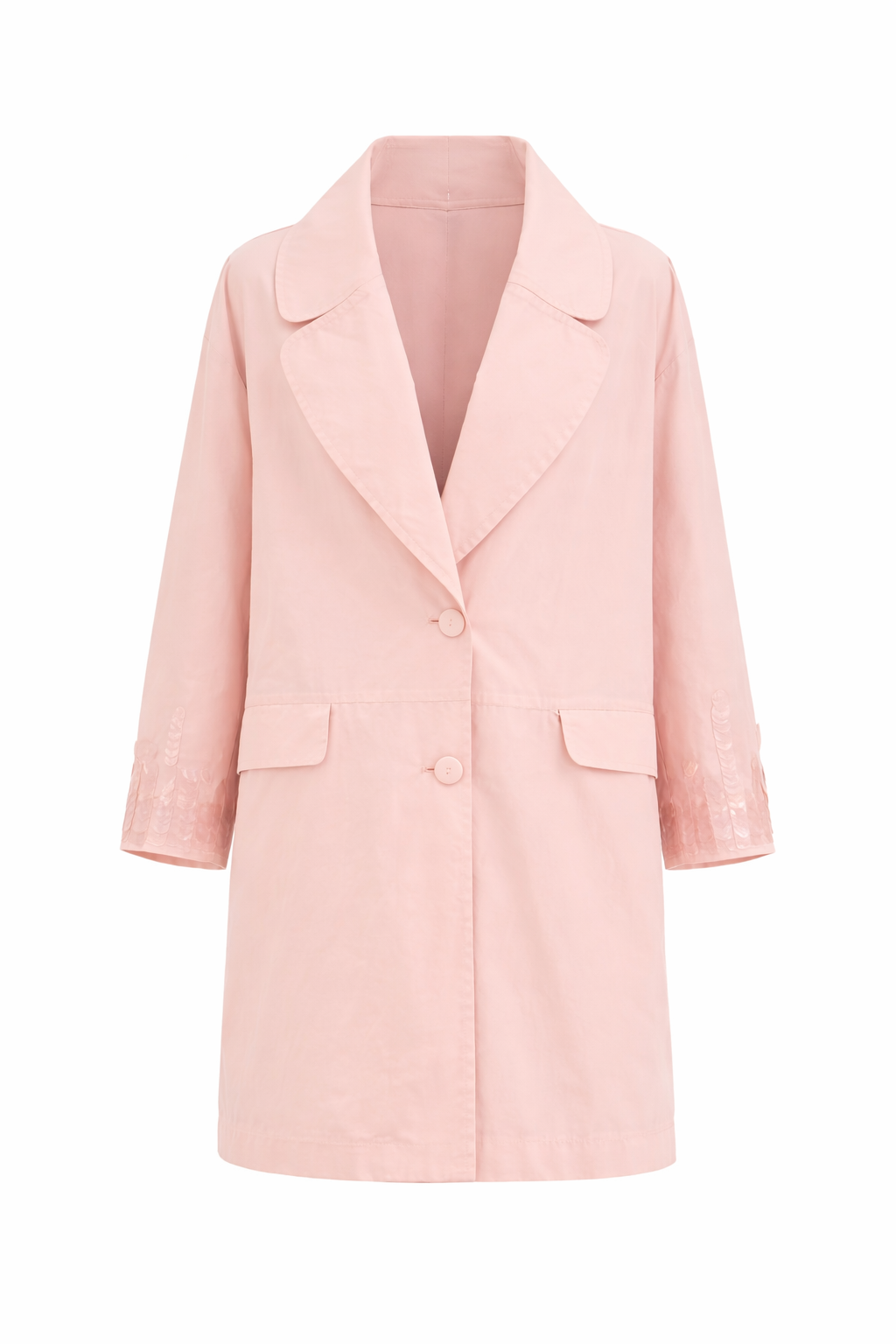 Cocoon Coat Candy Pink