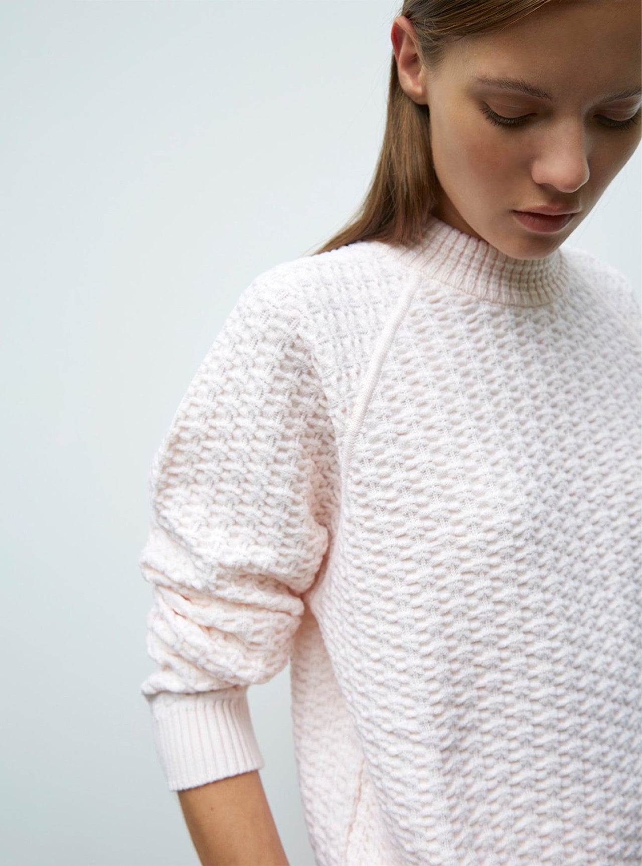 Virgil Honeycomb Knit Sweater Petal-Sweater-Molli-Debs Boutique