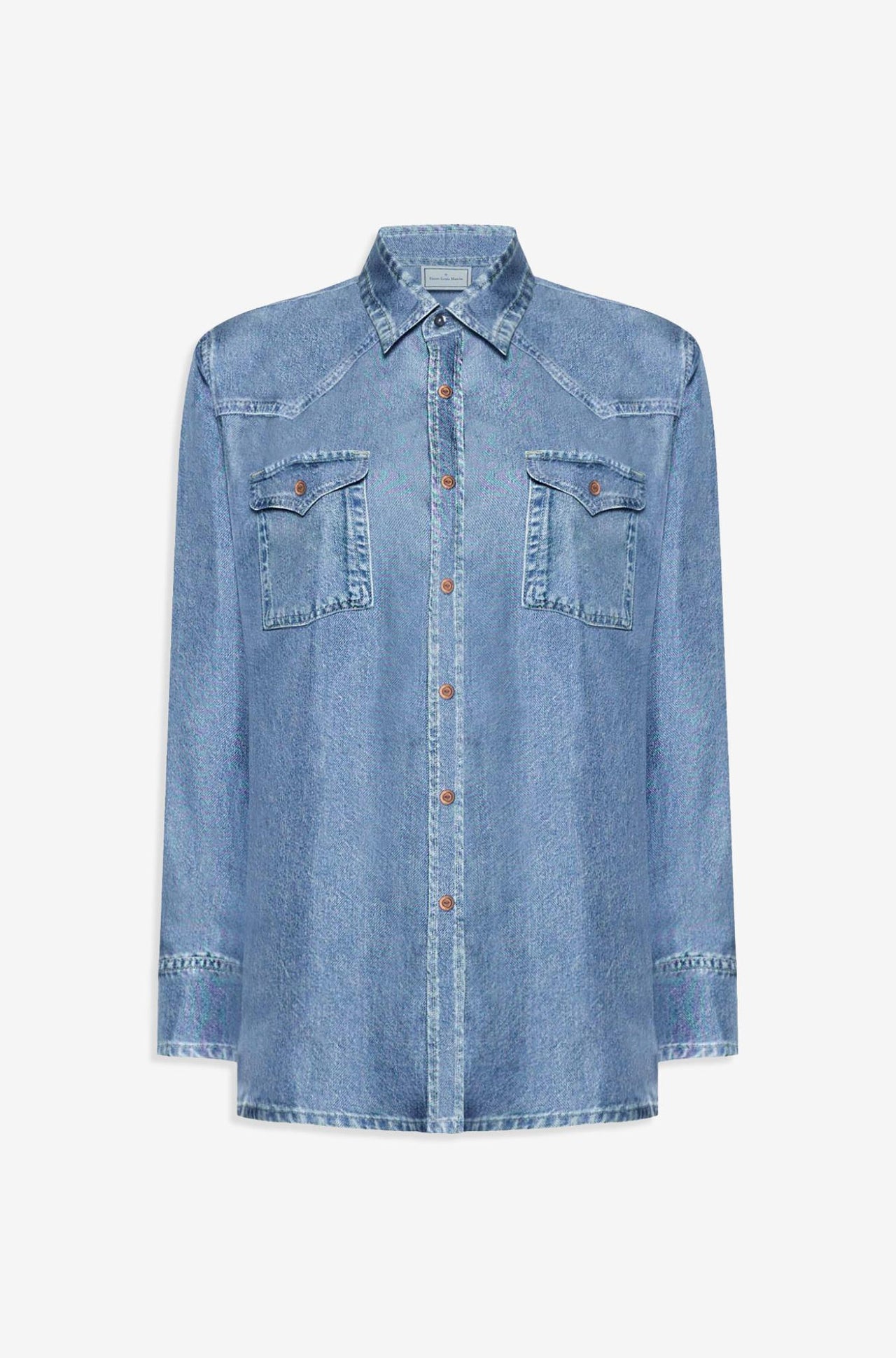 ALOE Longsleeve Shirt Silk-Tops-Pierre Louis Mascia-Debs Boutique