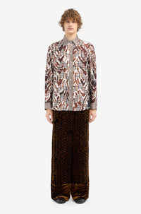 Thumbnail for ALOE Longsleeve Shirt Silk-Tops-Pierre Louis Mascia-Debs Boutique