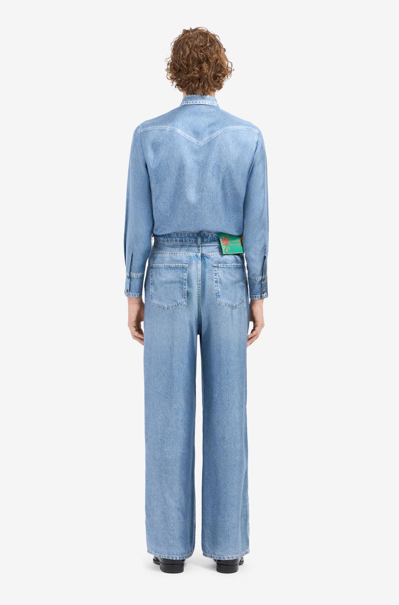 ALOE Longsleeve Shirt Silk-Tops-Pierre Louis Mascia-Debs Boutique