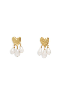 Thumbnail for HERO PEARL HEART EARRING-Accessories-Alemais-Debs Boutique