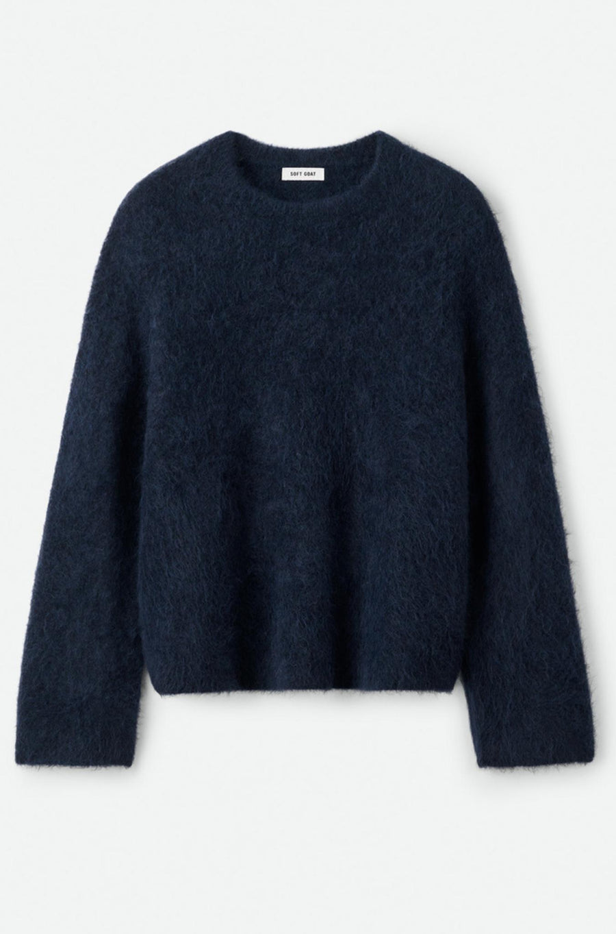 Alpaca Crewneck-Sweaters & Cardigans-Soft Goat-Debs Boutique