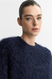 Thumbnail for Alpaca Crewneck-Sweaters & Cardigans-Soft Goat-Debs Boutique