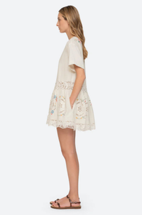 Thumbnail for Astrid Embroidery Mini Dress