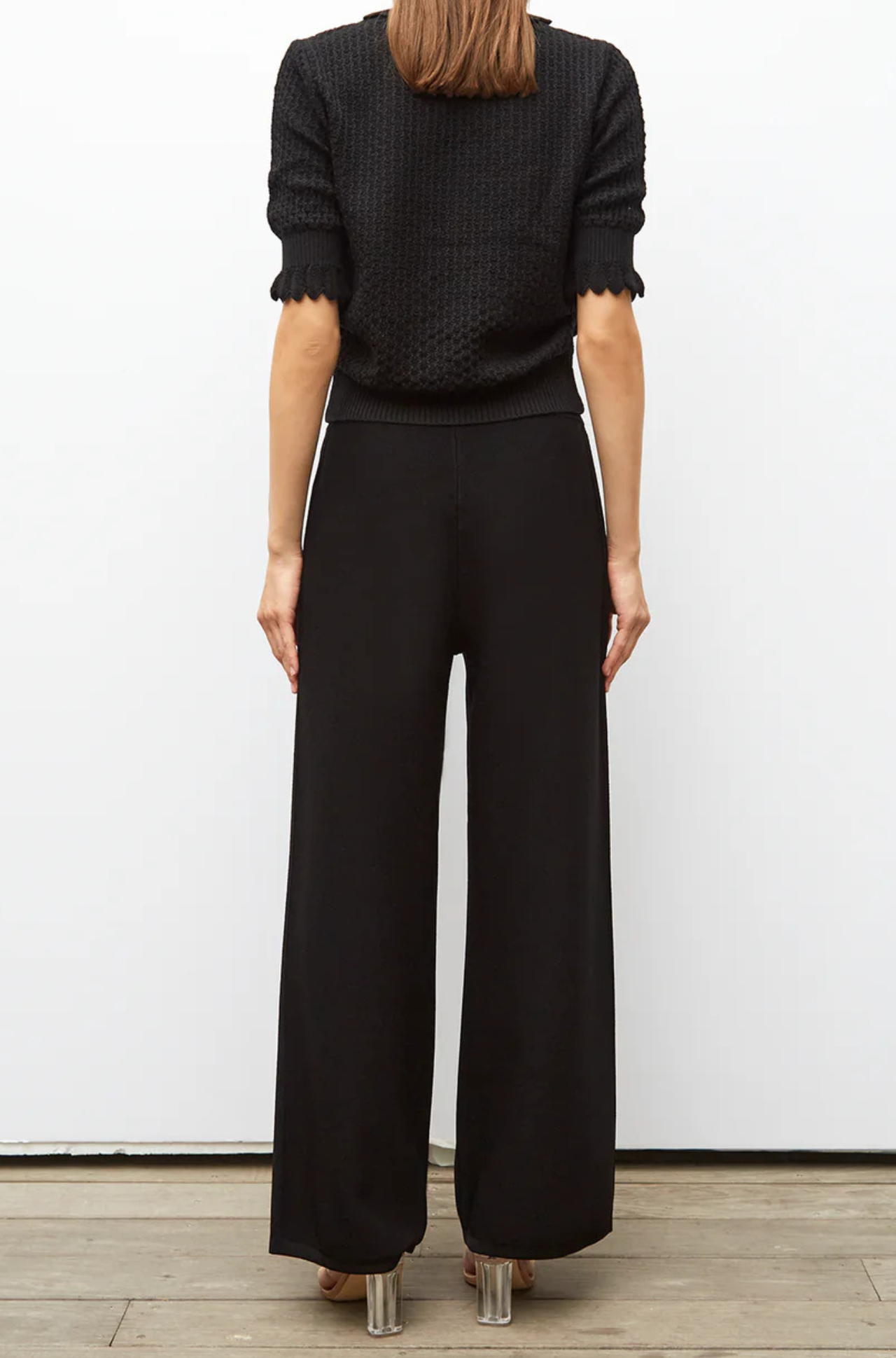 Azuro Knit Pants Noir