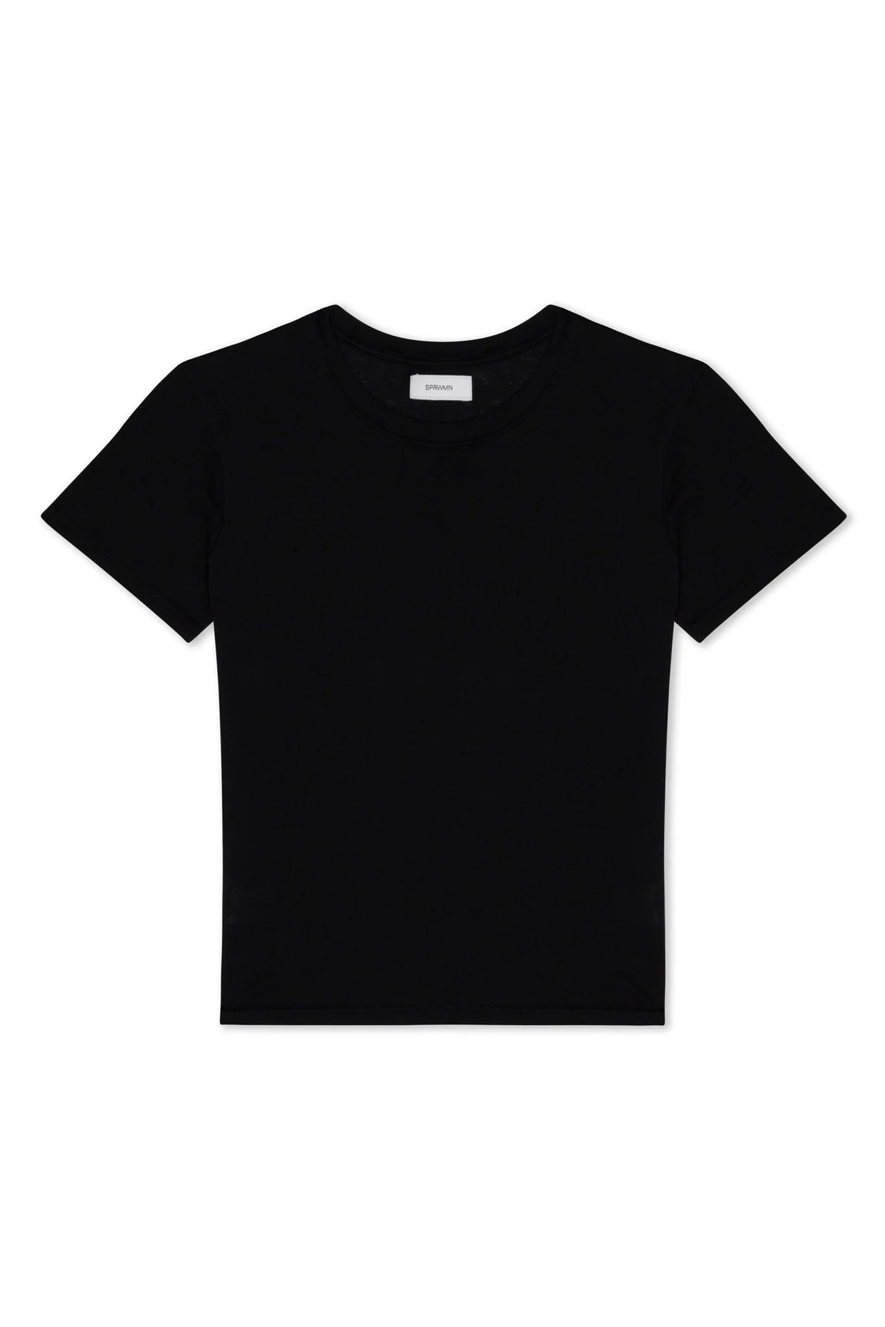 Baby Tee Black-Tops-SPWMN-Debs Boutique