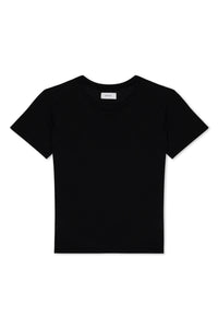 Thumbnail for Baby Tee Black-Tops-SPWMN-Debs Boutique