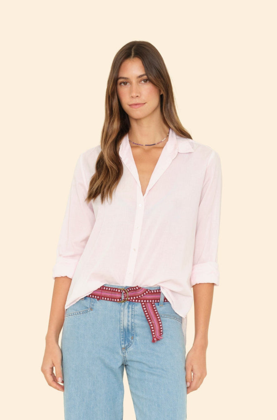 Beau Shirt Pale Rose