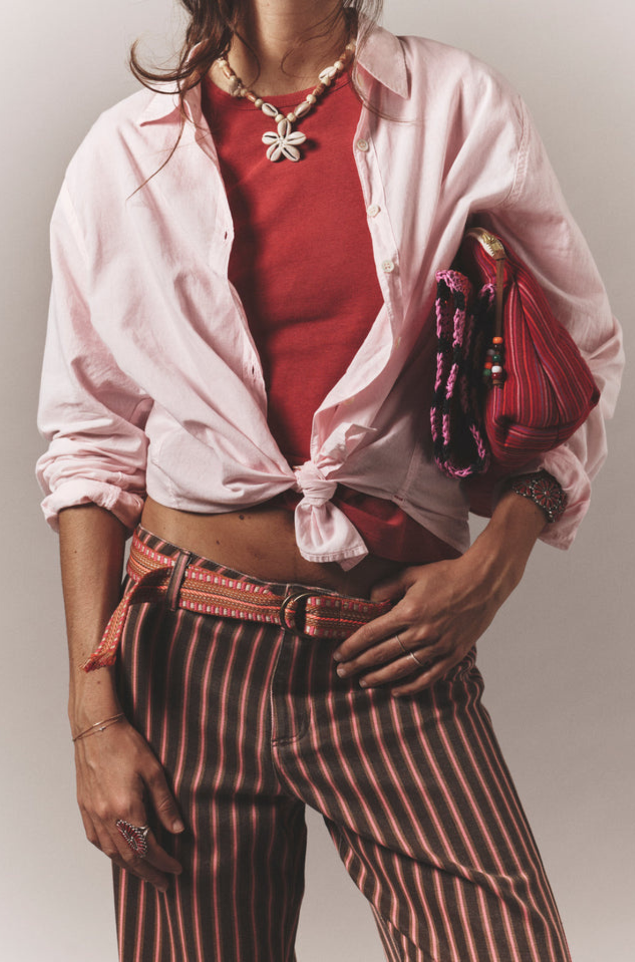 Beau Shirt Pale Rose