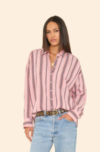 Thumbnail for Blush Stripe Jordy Shirt-Tops-Xirena-Debs Boutique