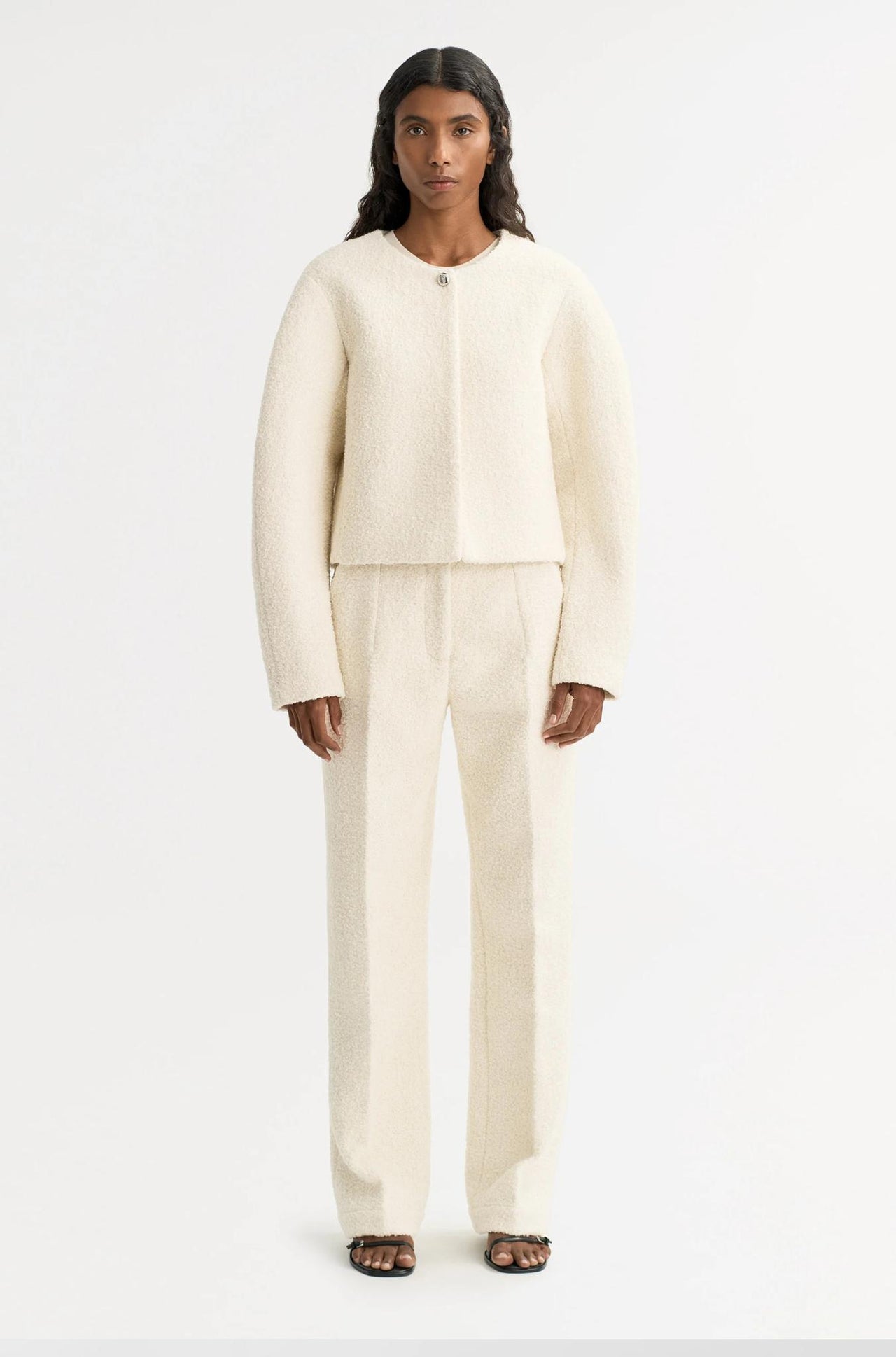 Boucle Blazer-JACKETS & OUTERWEAR-Soft Goat-Debs Boutique