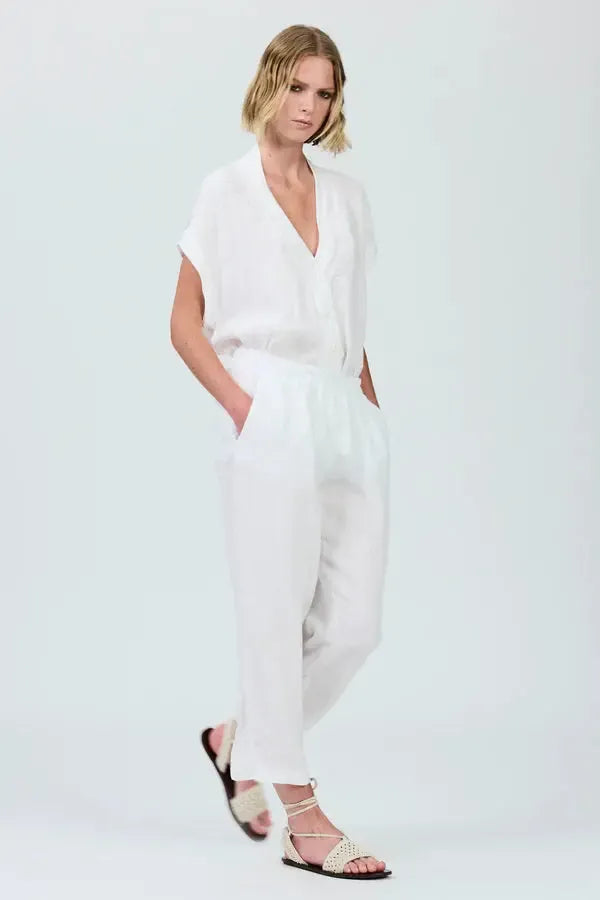 Pant B118 White-PANT-Transit-Debs Boutique
