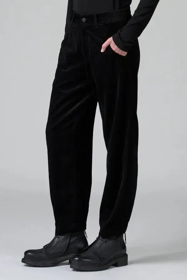 265 Cord Signature Pant Black-Pants-Transit-Debs Boutique