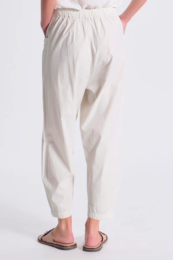 Iconic Barrel Leg Cotton Pant