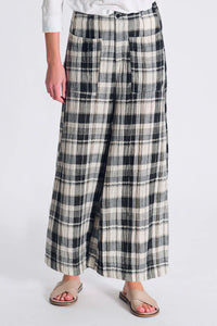 Thumbnail for Textural Check Pant — Transit — Debs Boutique